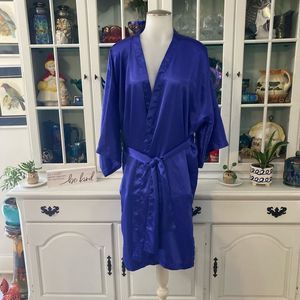 Victoria’s Secret Purple Robe | OS | Satin vintage kimono cover-up silky